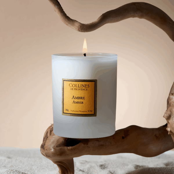 Ambre - Bougie Parfumée 180g