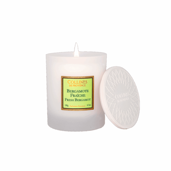 Bergamote Fraîche - Bougie Parfumée 180g