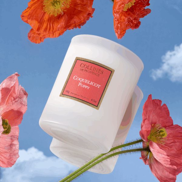 Coquelicot - Bougie Parfumée 180g