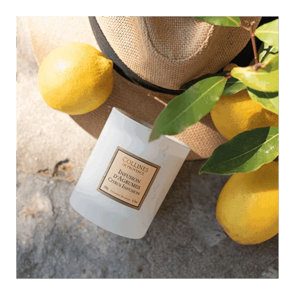 Infusion d'Agrumes - Bougie Parfumée 180g