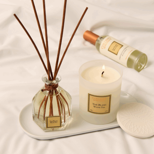 Thé Blanc - Bougie Parfumée 180g