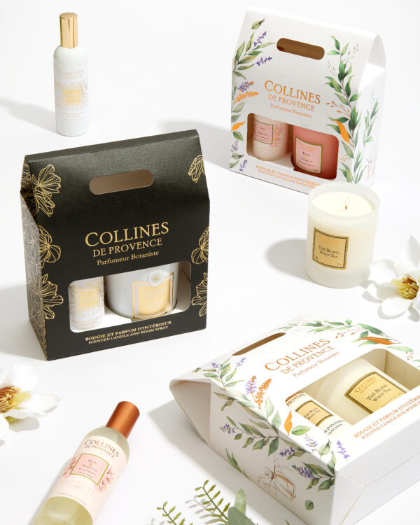 Coton - Coffret Bougie 180g & Parfum d'intérieur – Image 3