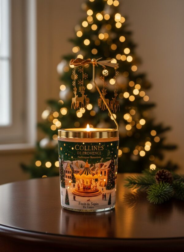 Forêt de Sapin - Bougie Parfumée 360g Manège – Image 4