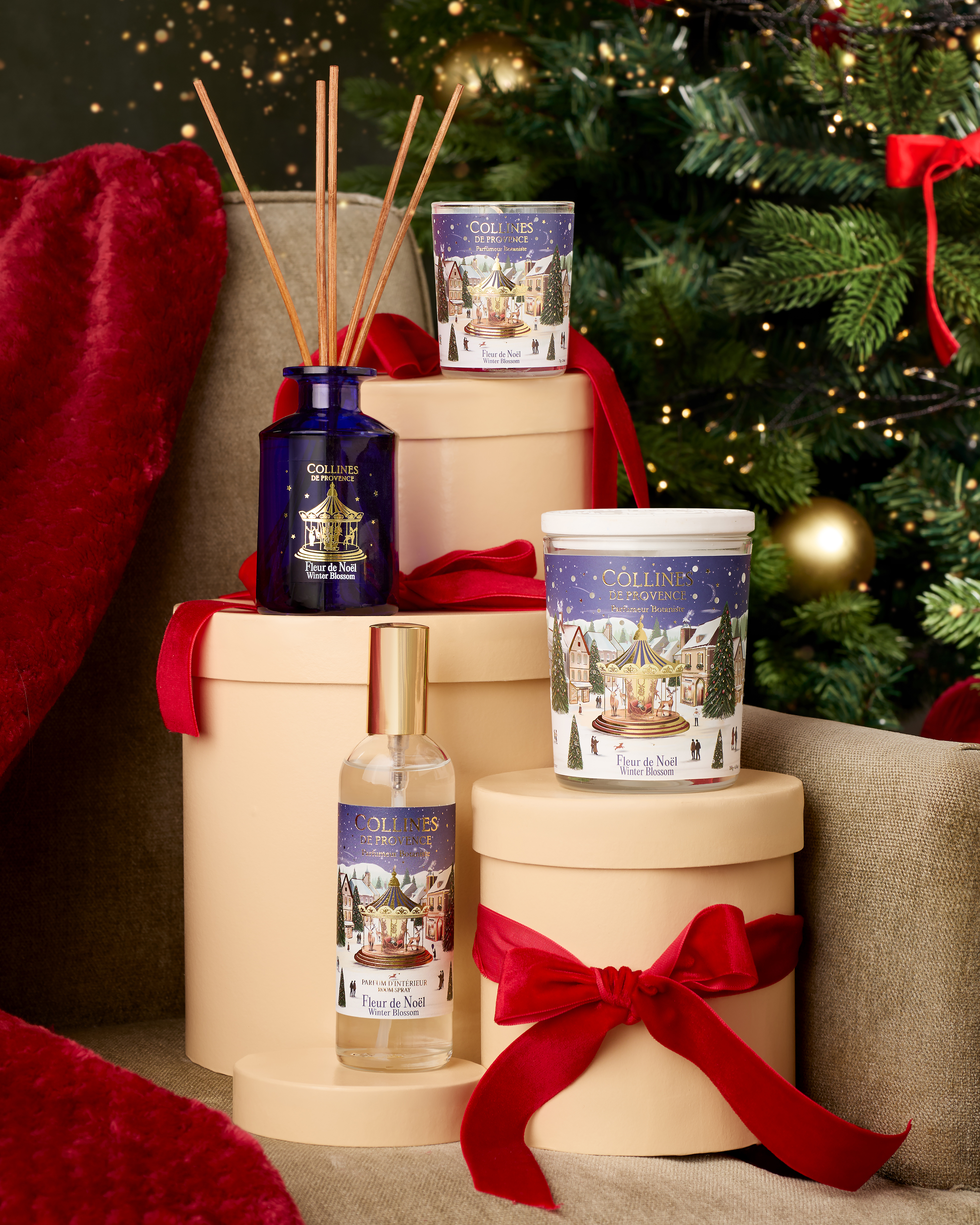 Fleur de Noël - Bougie Parfumée 180gr